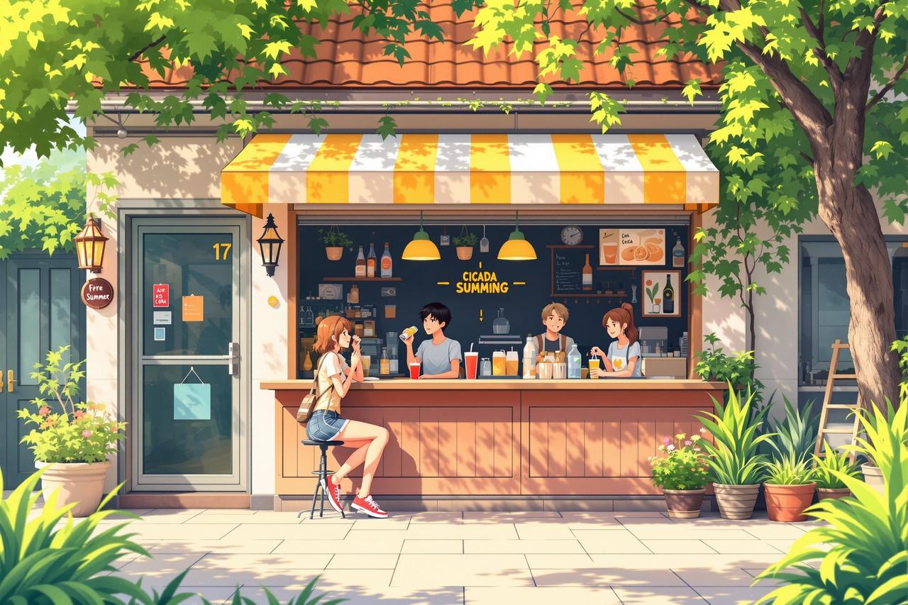 韩漫剧免费 - 夏日汽水与蝉鸣